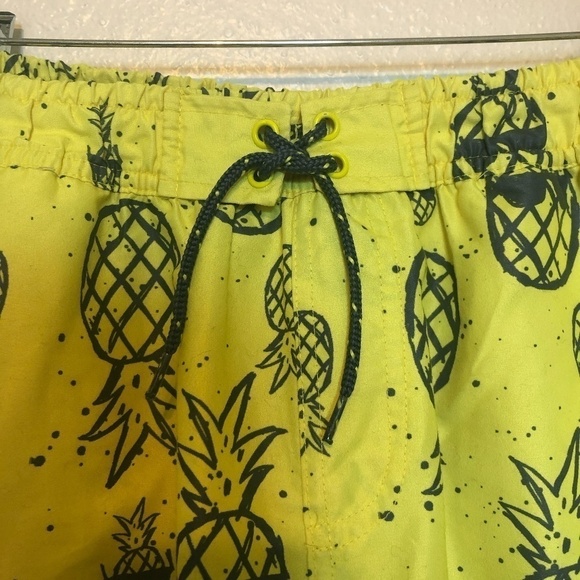 COOL CLUB BY SMYK Trunk Shorts Kids Size 176CM 26inch Yellow Pineapple Print - Picture 4 of 11